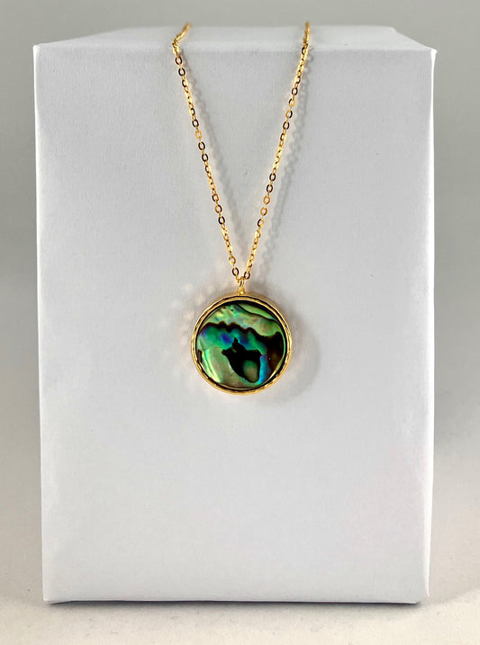 Mermaid Scale - Abalone Shell Necklace