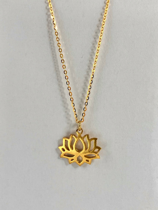 Pure Grace - Lotus Flower Necklace