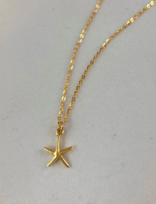 Tiny Ocean Magic - Sea Star Necklace