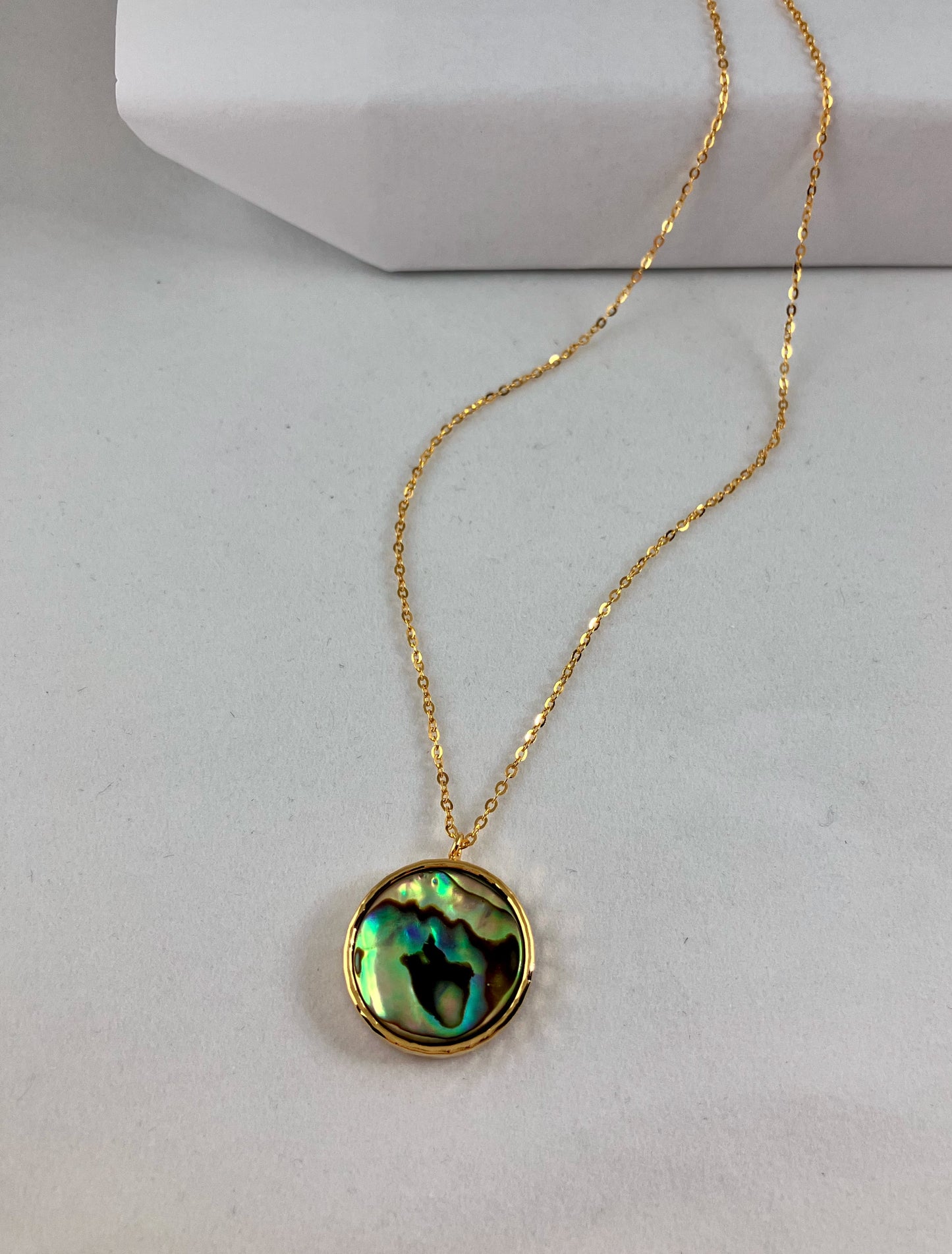 Mermaid Scale - Abalone Shell Necklace