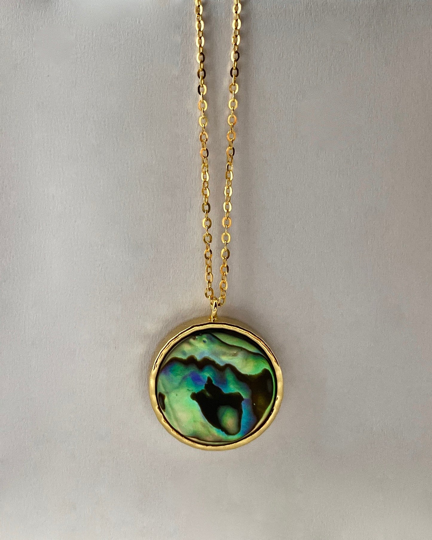 Mermaid Scale - Abalone Shell Necklace