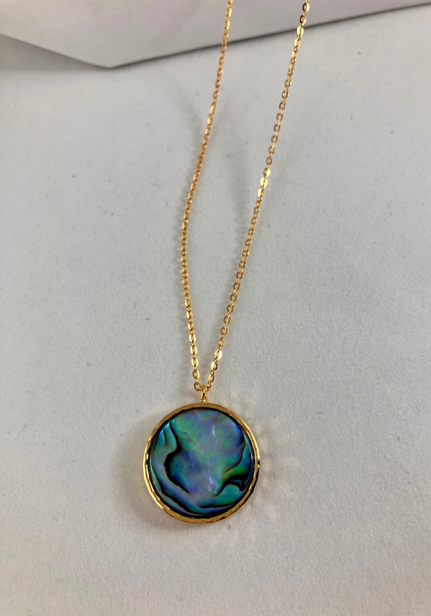 Mermaid Scale - Abalone Shell Necklace