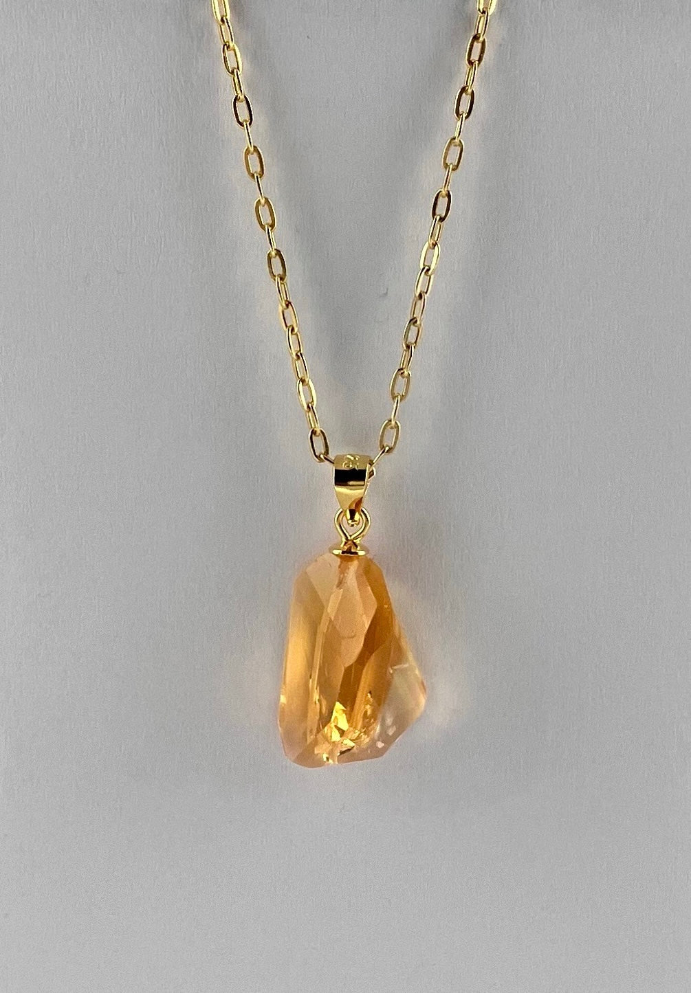 Sun Lover - Citrine Necklace